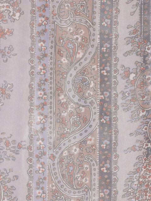 Saint Laurent paisley-print silk blouse - Neutrals