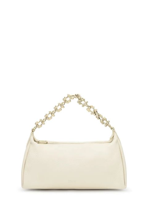 Tous torebka skórzana FOLD kolor beżowy 2002306701