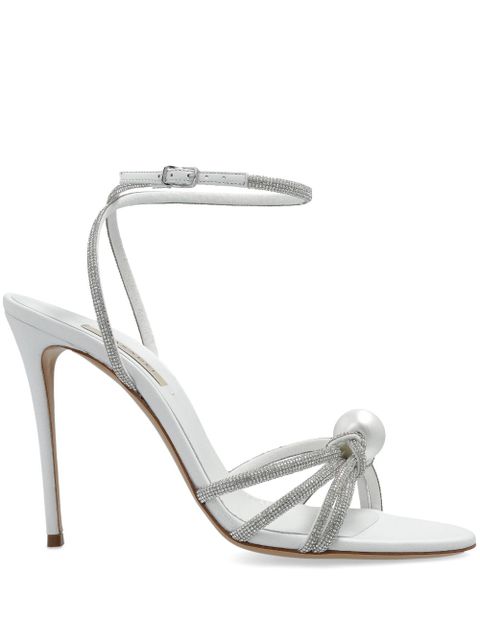 Casadei 100mm Blade C+C sandals - White - zdjęcie produktu nr 1