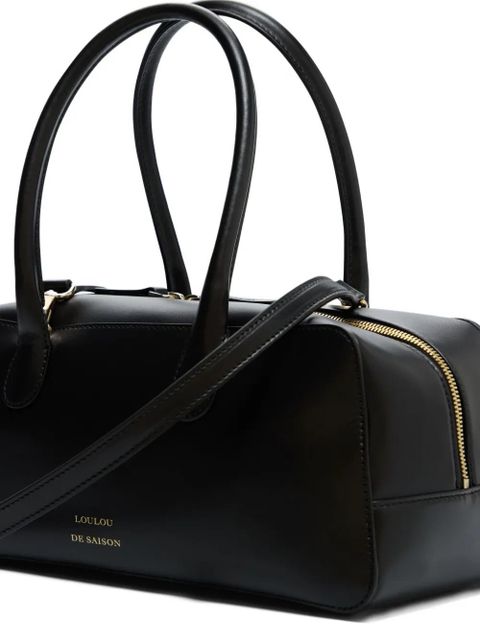LouLou de Saison Seth top-zip shoulder bag - Black