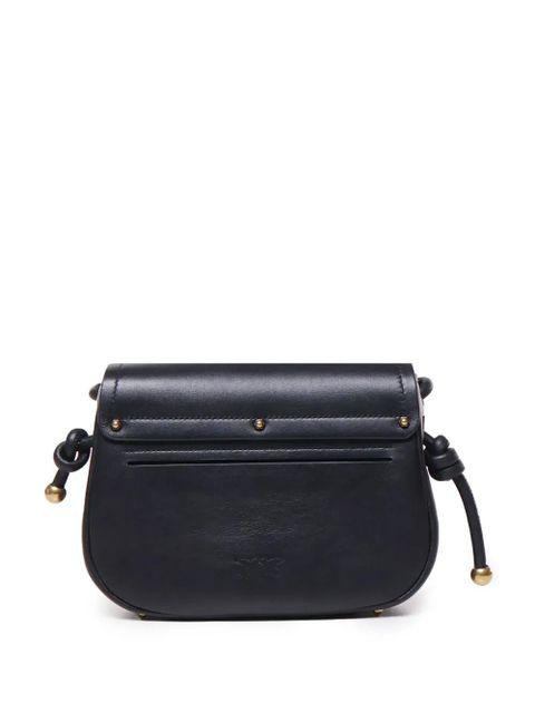 PINKO logo-buckle shoulder bag - Black - zdjęcie produktu nr 2