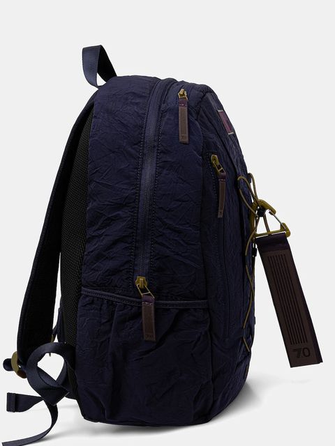 EA7 Emporio Armani plecak kolor granatowy duży gładki AF18335.7X000237 - zdjęcie produktu nr 2