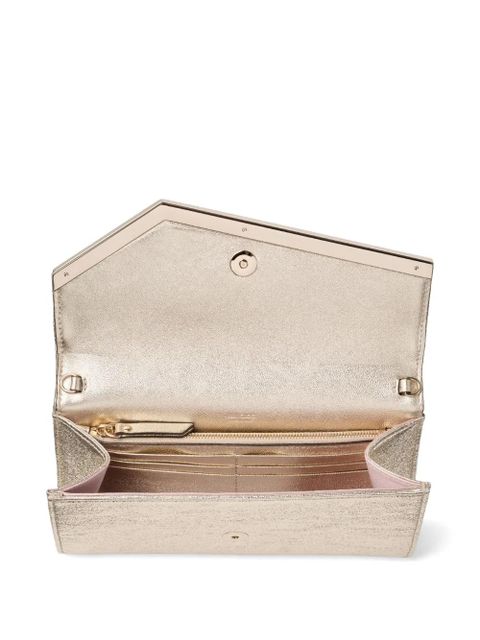 Jimmy Choo Emmie clutch bag - Gold