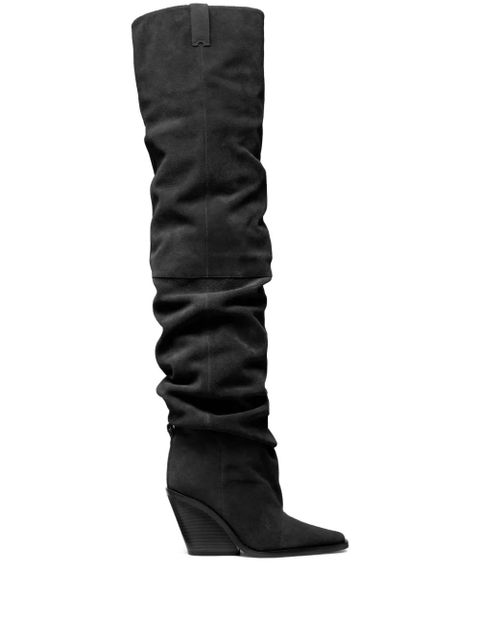 Michael Kors Noemie wedged knee-high boots - Black - zdjęcie produktu nr 1