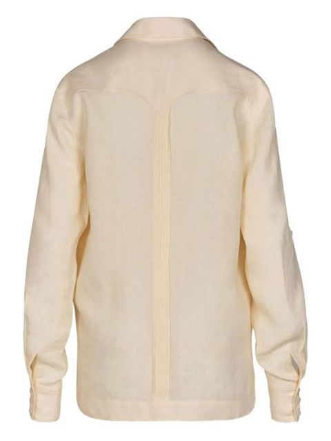 Johanna Ortiz Manly Guayabera linen shirt - Neutrals - zdjęcie produktu nr 2