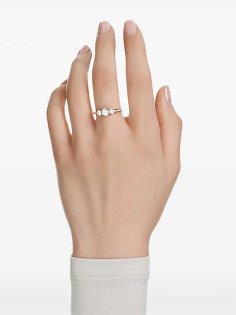 Swarovski crystal-embellished ring - Gold - zdjęcie produktu nr 2