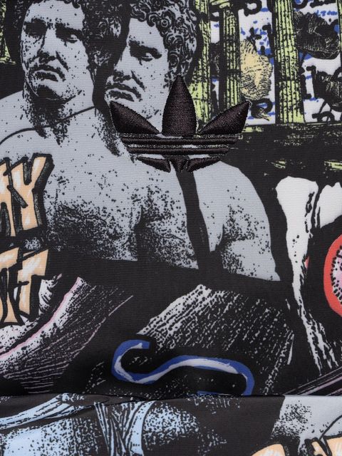 adidas Originals plecak Pride x Jeremy Scott kolor czarny mały wzorzysty JX3210