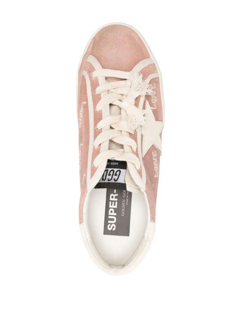 Golden Goose Super Star suede sneakers - Pink