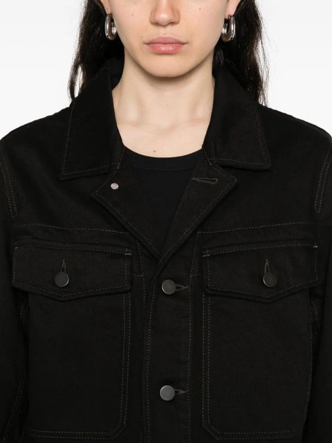 LEMAIRE button-fastening flap-pocket jacket - Black