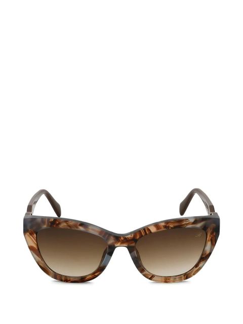 Blumarine cat-eye-frame sunglasses - Brown - zdjęcie produktu nr 1