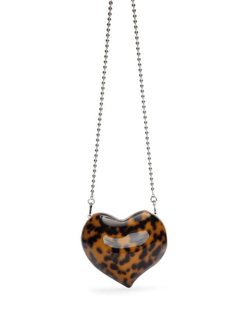 Simon Miller heart-shaped bag - Brown