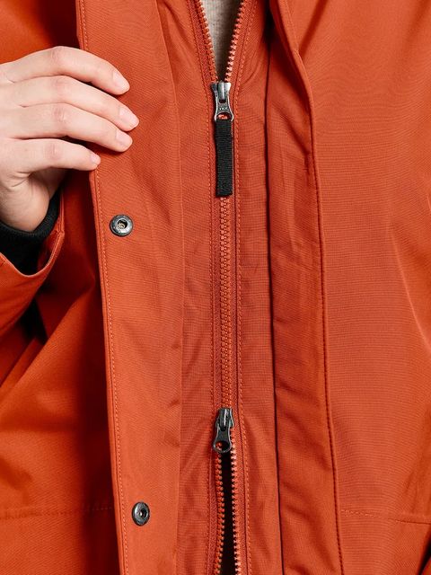 Didriksons kurtka CAJSA kolor pomarańczowy zimowa 505938