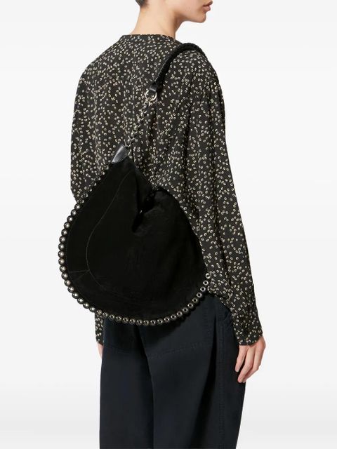 ISABEL MARANT Oskan studded shoulder bag - Black - zdjęcie produktu nr 2
