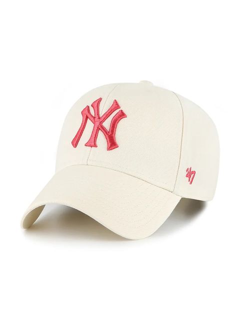 47 brand czapka z daszkiem z dodatkiem wełny MLB New York Yankees - zdjęcie produktu nr 2