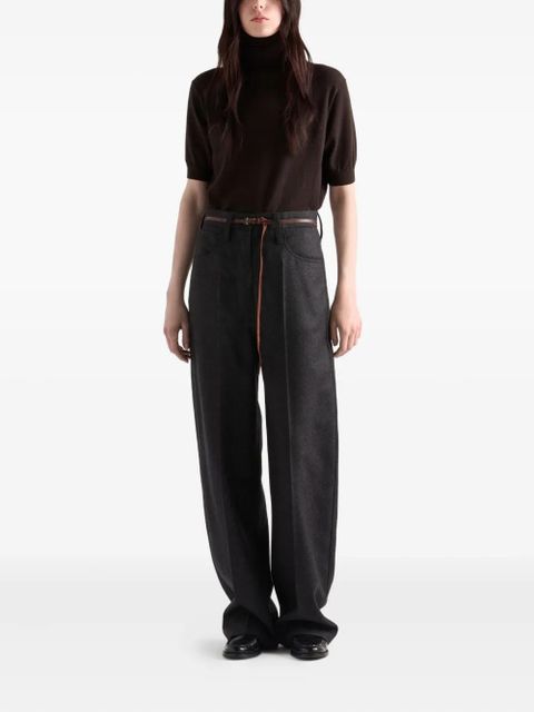 Prada turtleneck T-shirt - Brown - zdjęcie produktu nr 2