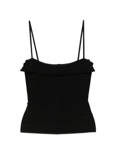 Nanushka Marinie square-neck top - Black - zdjęcie produktu nr 1