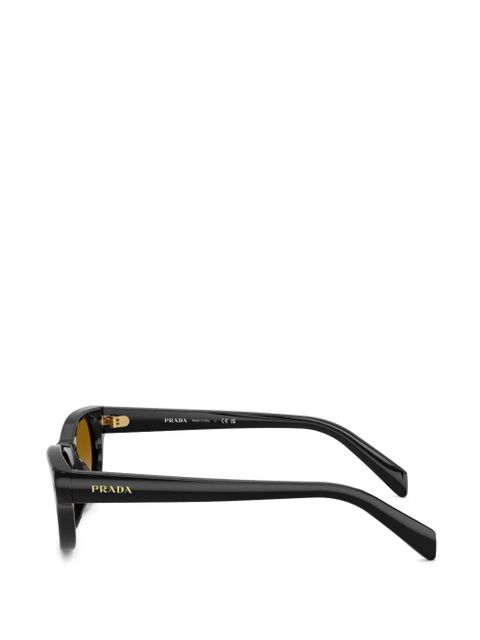 Prada Eyewear browline sunglasses - Black
