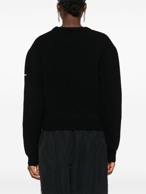Balenciaga knitted sweater - Black
