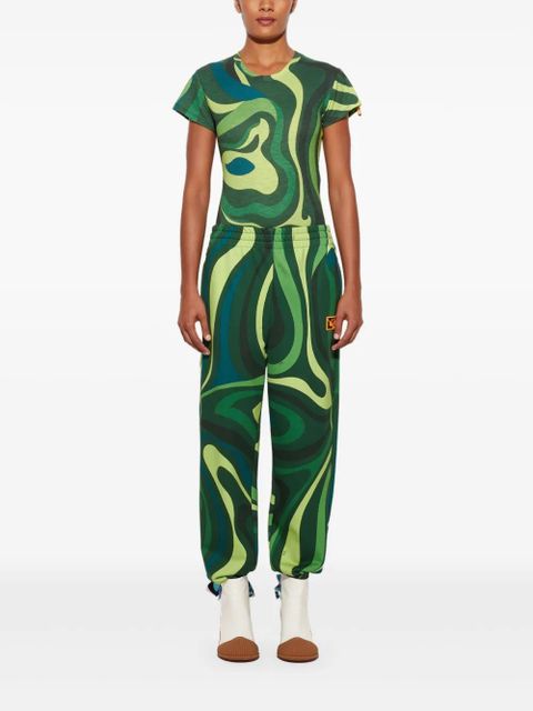 PUCCI abstract-print T-shirt - Green - zdjęcie produktu nr 2