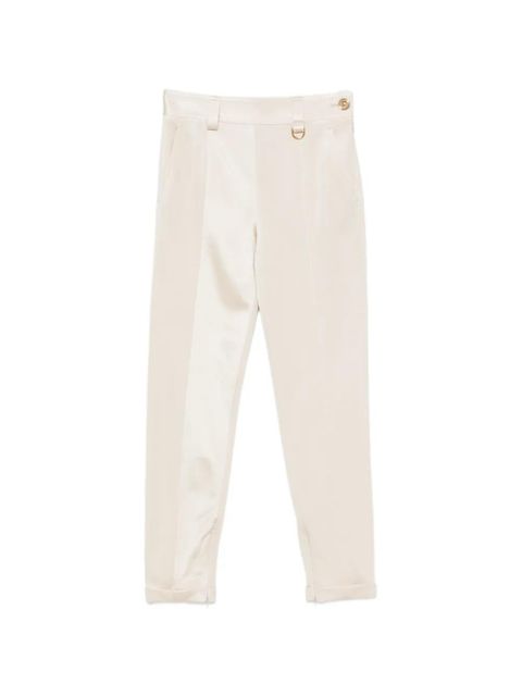 Chloé satin-finish D-ring trousers - Neutrals - zdjęcie produktu nr 1