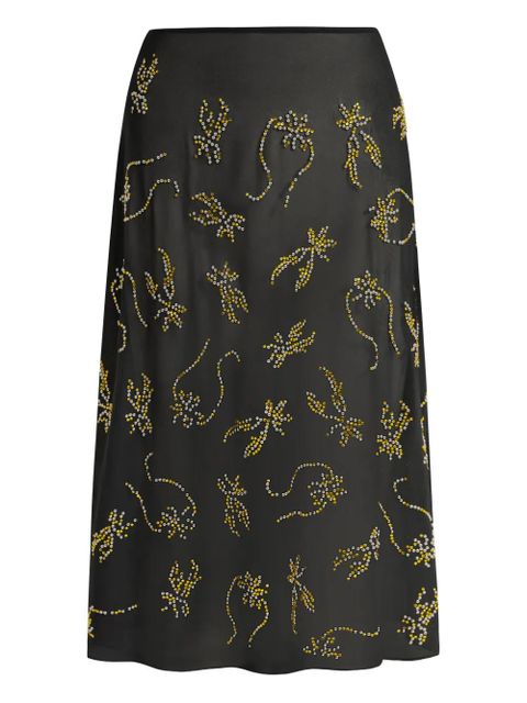 16Arlington Dafne midi skirt - Black - zdjęcie produktu nr 1