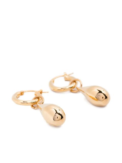 Marni teardrop hoop earrings - Gold