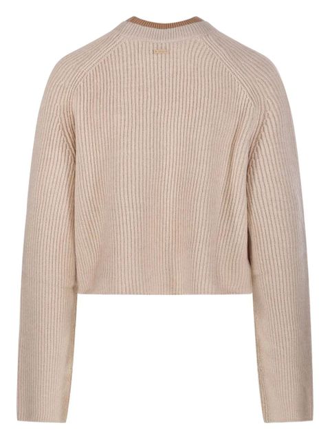 Max Mara ribbed-knit jumper - Neutrals