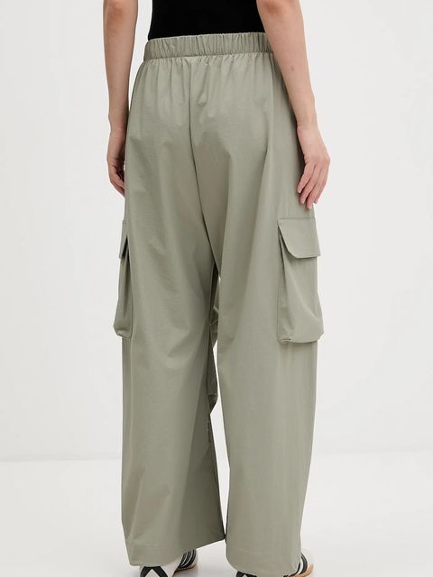 adidas spodnie dresowe CT Hero damskie kolor zielony gładkie JV7133