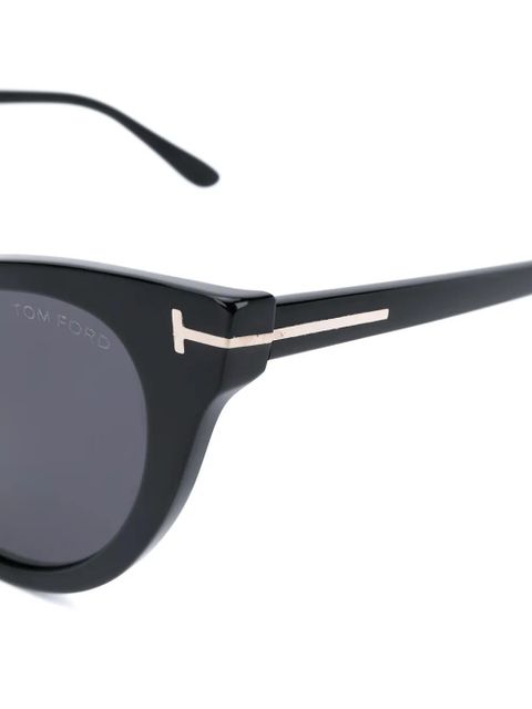 TOM FORD Eyewear cat eye frame sunglasses - Black