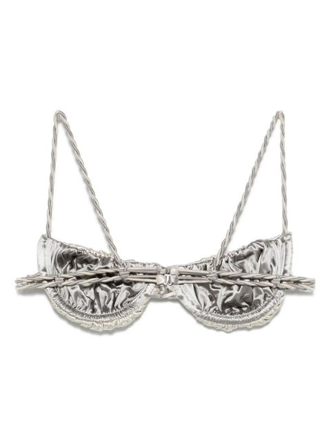 Isa Boulder Tiny Twist bikini top - Grey - zdjęcie produktu nr 2