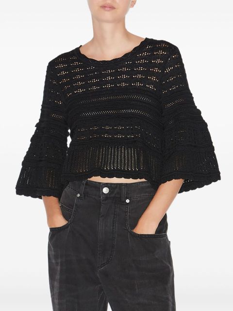 MARANT ÉTOILE Azelia sweater - Black - zdjęcie produktu nr 2