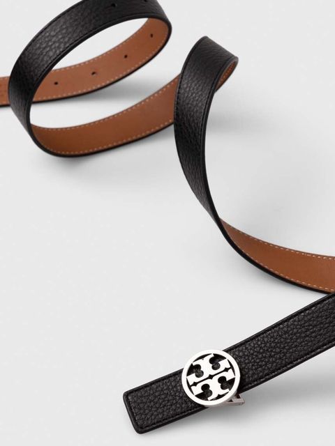 Tory Burch pasek skórzany dwustronny 1" Miller Reversible - zdjęcie produktu nr 2