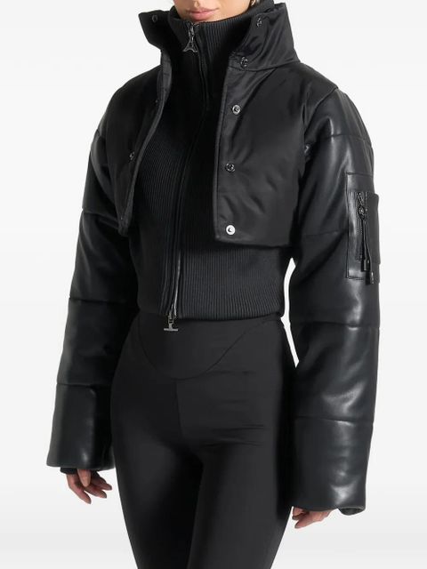 Manière De Voir Lysandra layered puffer jacket - Black - zdjęcie produktu nr 1