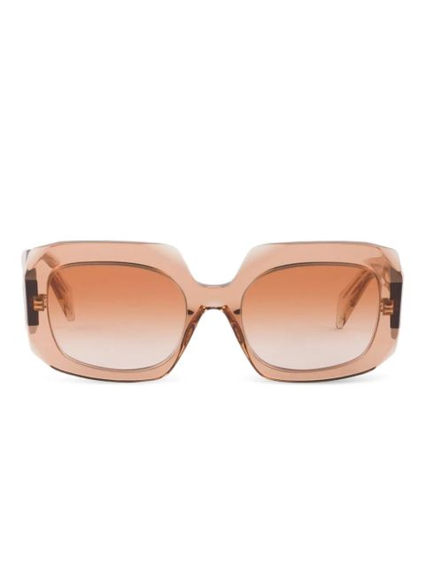 Prada Eyewear rectangle sunglasses - Brown - zdjęcie produktu nr 1