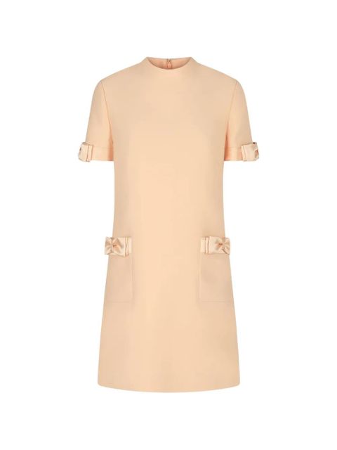 Valentino Garavani Crepe Couture mini dress - Neutrals - zdjęcie produktu nr 1