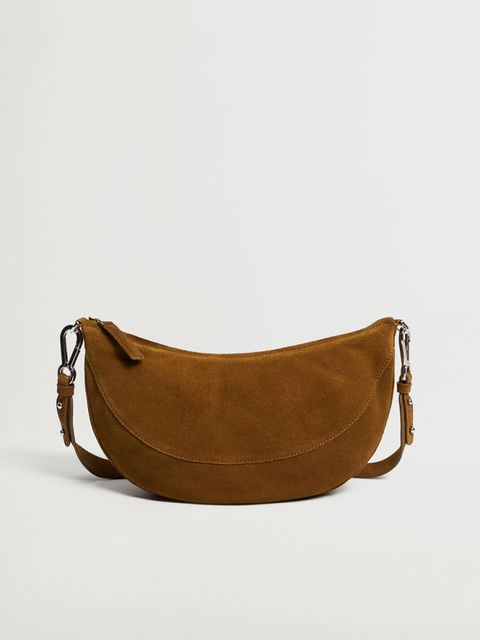 Mango - Torebka zamszowa YORK - zdjęcie produktu nr 1