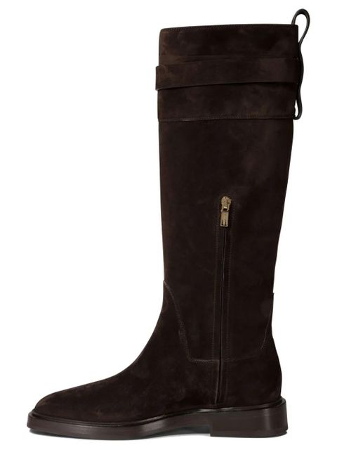 Ferragamo 15mm Hug boots - Brown