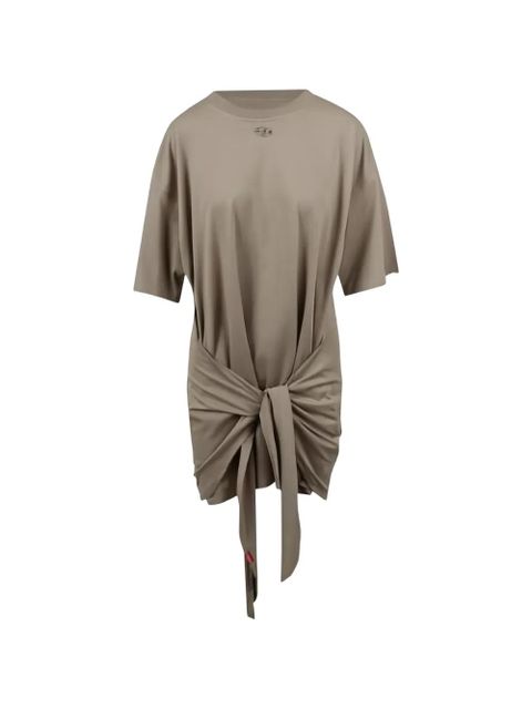 Diesel D-Eivor tie-detail mini dress - Grey - zdjęcie produktu nr 1