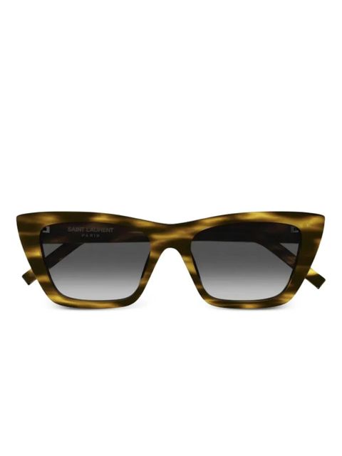Saint Laurent Eyewear cat-eye sunglasses - Brown - zdjęcie produktu nr 1