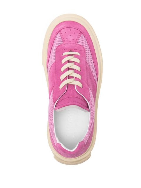 MM6 Maison Margiela Gambetta panelled sneakers - Pink