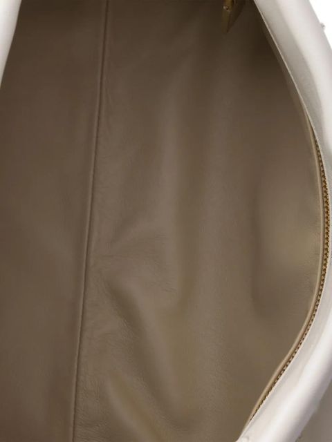 Prada medium Echaîné leather shoulder bag - White