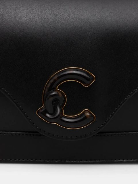 Coccinelle torebka skórzana C-ME CALF&MARB kolor czarny E1 U4G 12 03 01