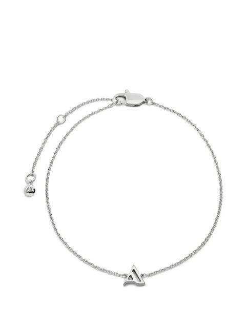 Monica Vinader Initial A chain bracelet - Silver - zdjęcie produktu nr 1