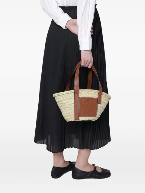 LOEWE small logo-patch tote bag - Neutrals - zdjęcie produktu nr 2