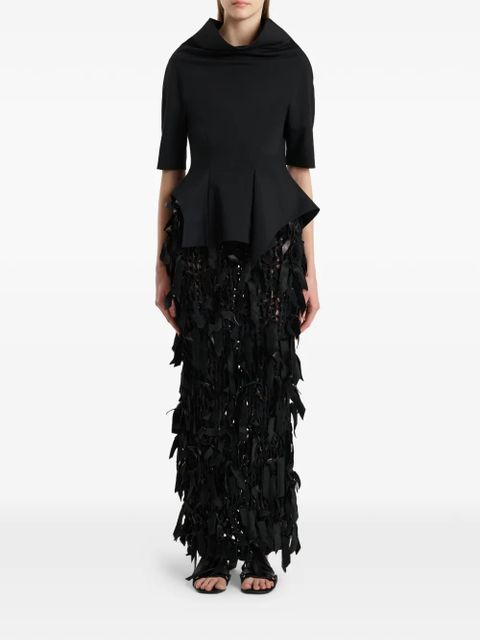 KHAITE Pippa top - Black - zdjęcie produktu nr 2