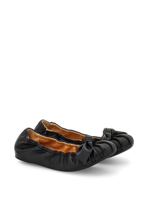 Ferragamo bow embellished ballet flat - Black - zdjęcie produktu nr 2