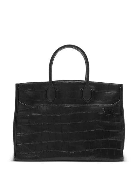 Burberry small Rocking Horse tote​ bag - Black