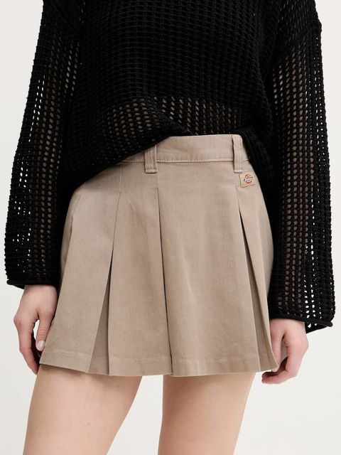 Dickies spódnica kolor beżowy mini rozkloszowana DK0A4Z870DS1 - zdjęcie produktu nr 1