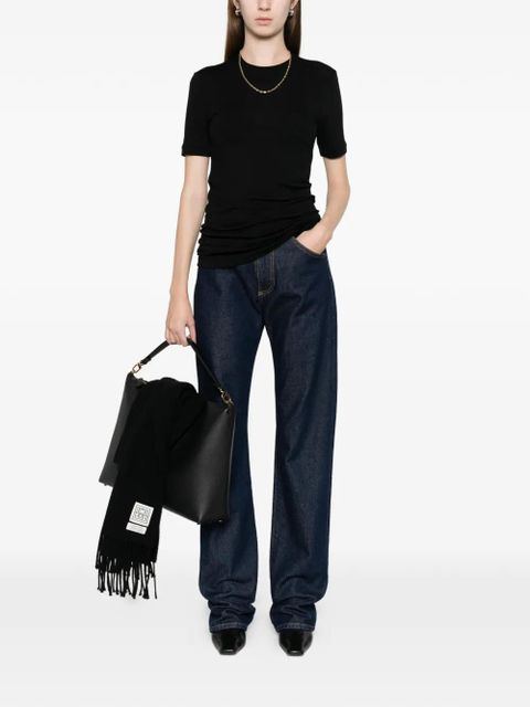 TOTEME round-neck T-shirt - Black - zdjęcie produktu nr 2