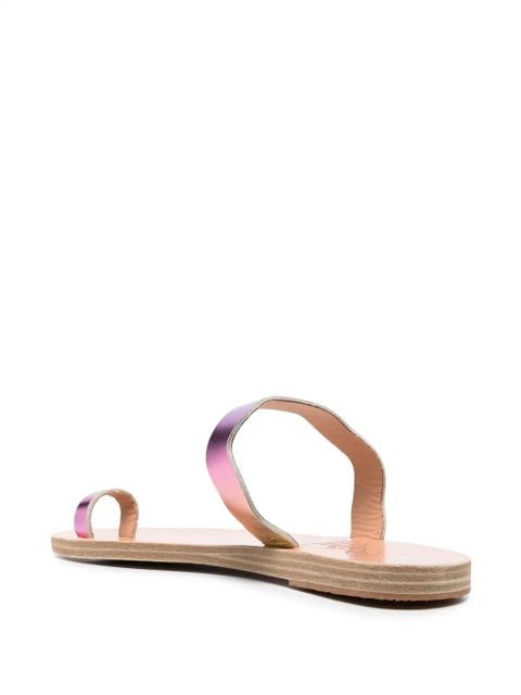 Ancient Greek Sandals Thasos slip-on sandals - Purple